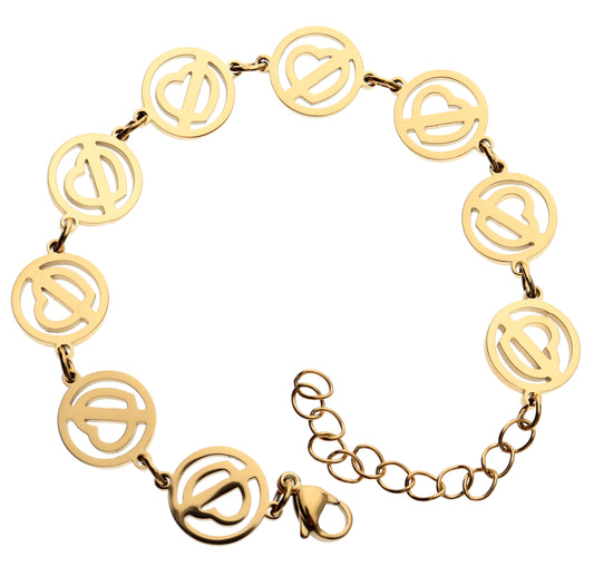 Fuerza Regida Pero No Te Enamores Stainless Steel Bracelet