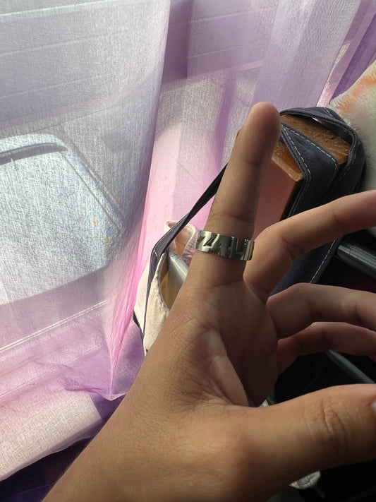 SADBOYZ4LIFE 18K WHITE GOLD PLATED RING