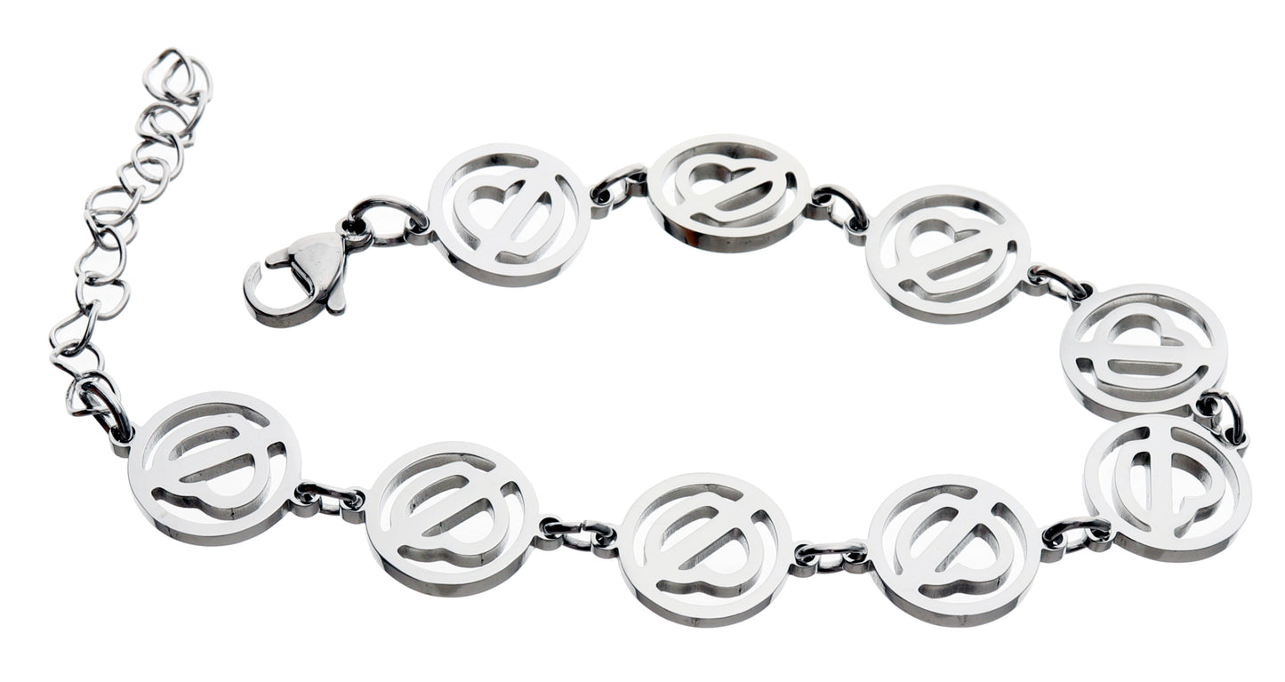 Fuerza Regida Pero No Te Enamores Stainless Steel Bracelet