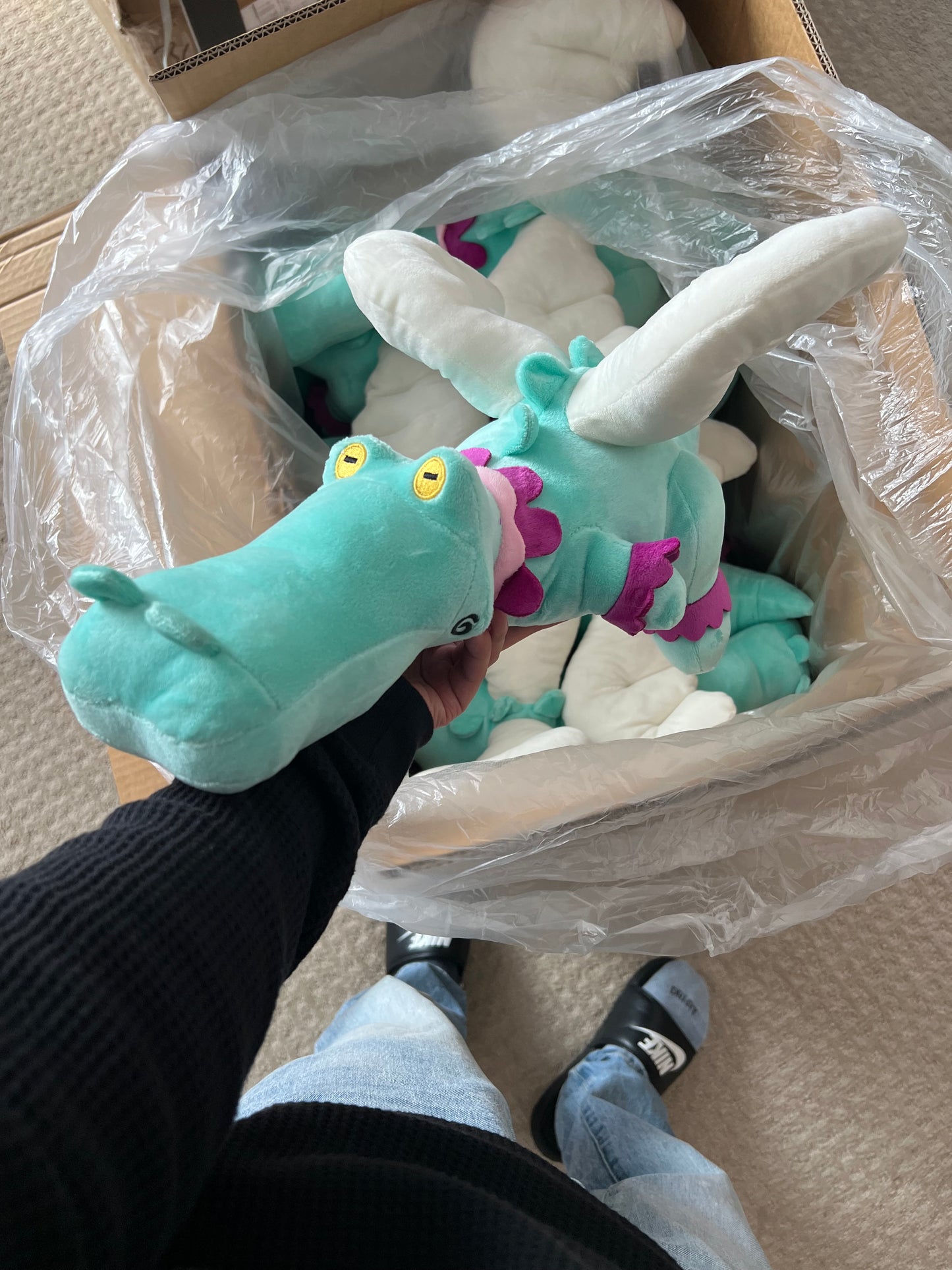 18" Sadboyz Junior H Dragon Plush