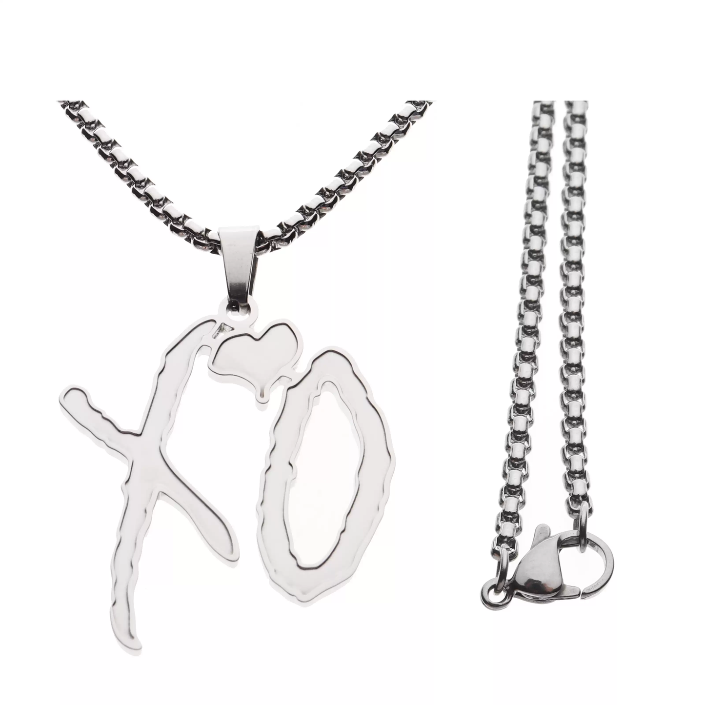 XO Stainless Steel Necklace